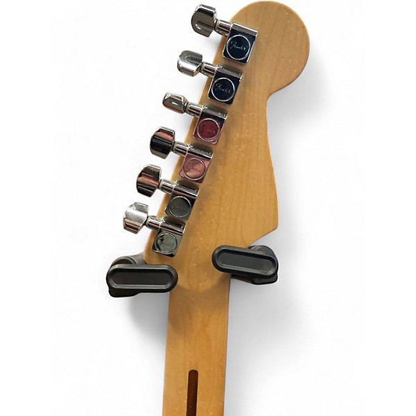 Used Fender STANDARD STRATOCASTER Black Solid Body Electric Guitar