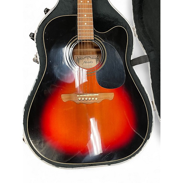 Used Alvarez RD-20SC Tobacco Burst Acoustic Electric Guitar
