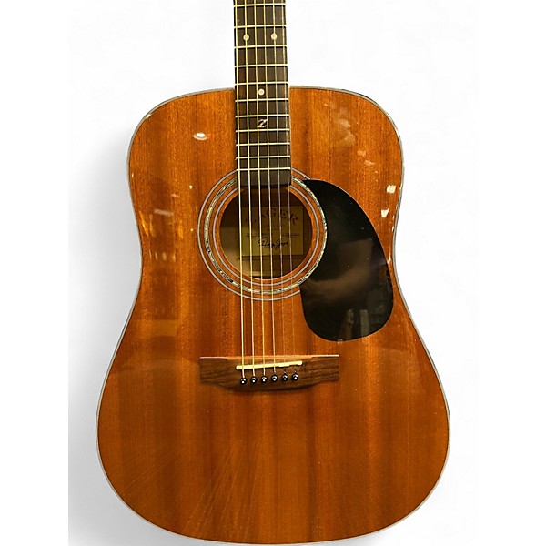 Used Zager ZAD-20E Mahogany Acoustic Electric Guitar
