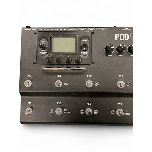 Used Line 6 Pod HD500X Amp Modeler Effect Processor
