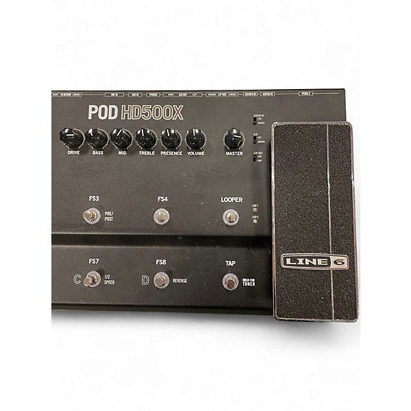 Used Line 6 Pod HD500X Amp Modeler Effect Processor