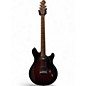 Used Ernie Ball Music Man Valentine Maroon Sparkle Solid Body Electric Guitar thumbnail