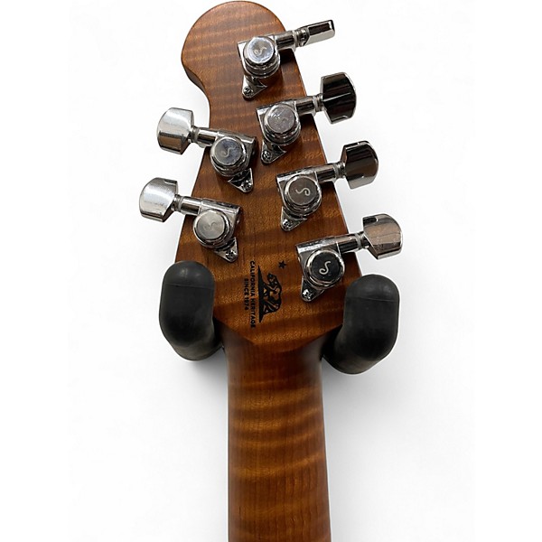 Used Ernie Ball Music Man Valentine Maroon Sparkle Solid Body Electric Guitar