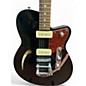 Used Reverend Club King Black Hollow Body Electric Guitar