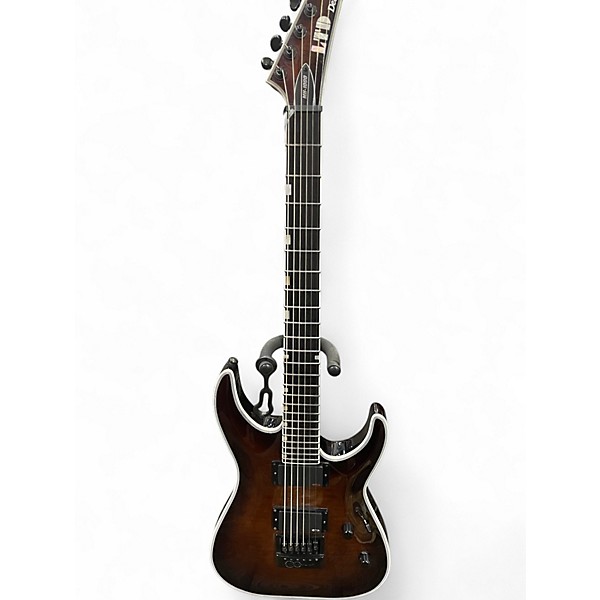 Used ESP LTD MH1000 DARK BROWN SUNBURST Solid Body Electric Guitar