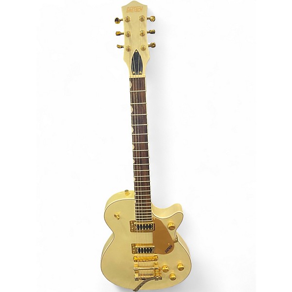 Used Gretsch Drums ELECTROMATIC G5237TG CHAMPAGNE WHITE Solid Body Electric Guitar