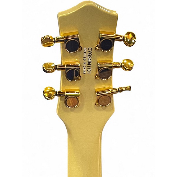 Used Gretsch Drums ELECTROMATIC G5237TG CHAMPAGNE WHITE Solid Body Electric Guitar