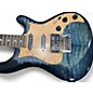 Used Knaggs Severn Tier 2 BLUE ICE FLAME Solid Body Electric Guitar