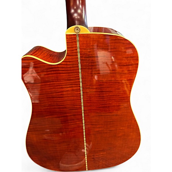 Used Ibanez AW 200CE Natural Acoustic Electric Guitar