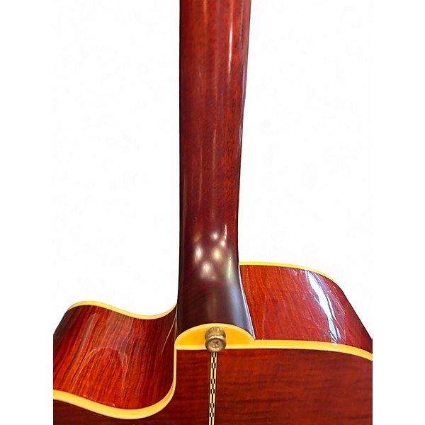 Used Ibanez AW 200CE Natural Acoustic Electric Guitar
