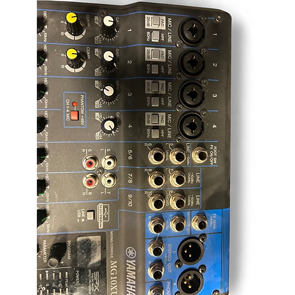 Used Yamaha MG10XU Powered Mixer