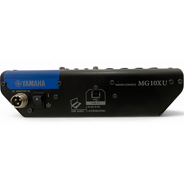 Used Yamaha MG10XU 10 Channel Mixer with Effects Unpowered Mixer