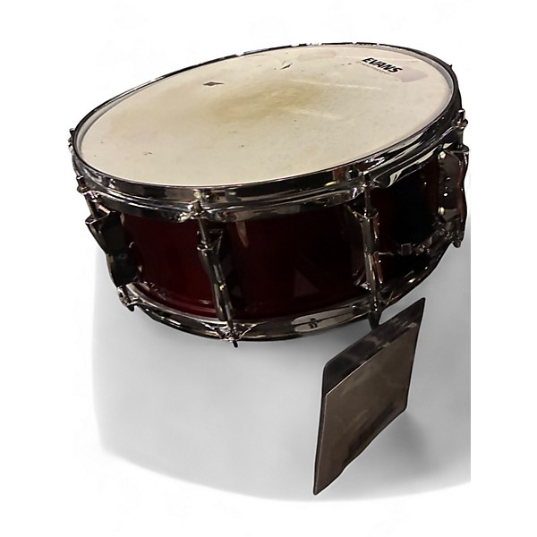 Used Yamaha 14X5 Stage Custom Snare Crimson Red Burst Drum