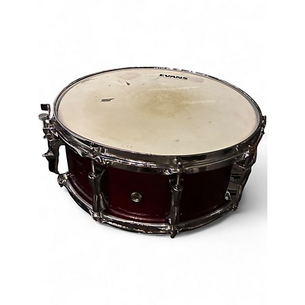 Used Yamaha 14X5 Stage Custom Snare Crimson Red Burst Drum