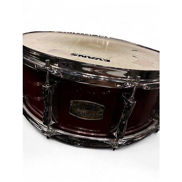 Used Yamaha 14X5 Stage Custom Snare Crimson Red Burst Drum