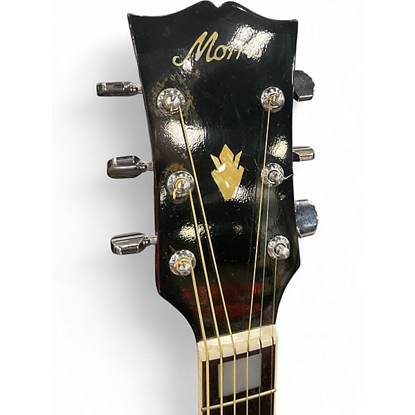 Used Morris WH-20 Cherry Sunburst Acoustic Guitar