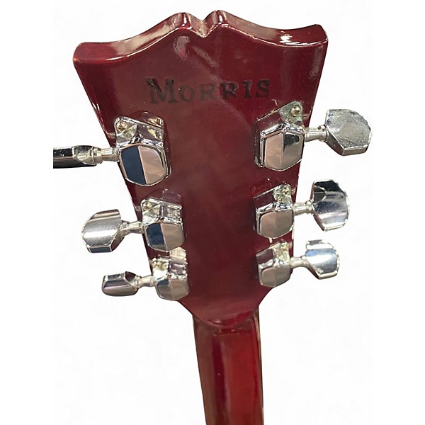 Used Morris WH-20 Cherry Sunburst Acoustic Guitar