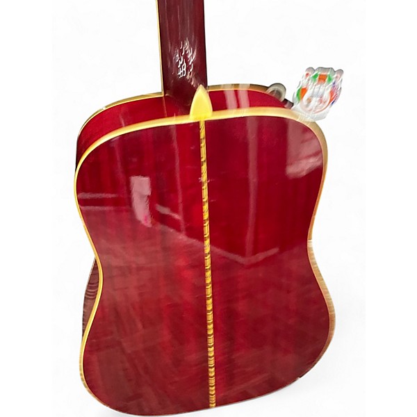 Used Morris WH-20 Cherry Sunburst Acoustic Guitar