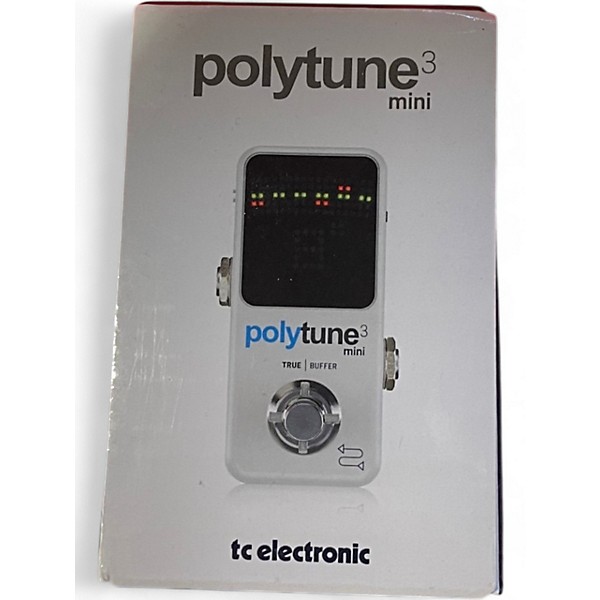 Used TC Electronic Polytune Noir Mini 3 Tuner Tuner Pedal