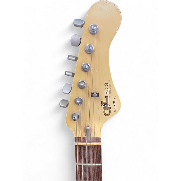 Used G&L sc3 Cream Solid Body Electric Guitar