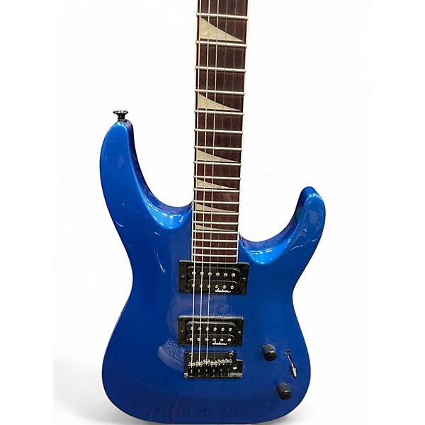 Used Jackson JS22 Dinky Blue Solid Body Electric Guitar