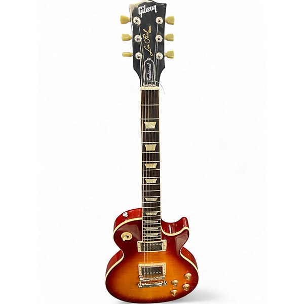 Used 2018 Gibson Les Paul Traditional LIGHT BURST Solid Body Electric Guitar
