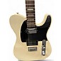 Used Fender  LTD ED AM HH RW BLOCK  Olympic White Solid Body Electric Guitar