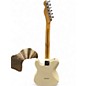 Used Fender  LTD ED AM HH RW BLOCK  Olympic White Solid Body Electric Guitar