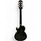Used Epiphone Les Paul ES Trans Black Hollow Body Electric Guitar