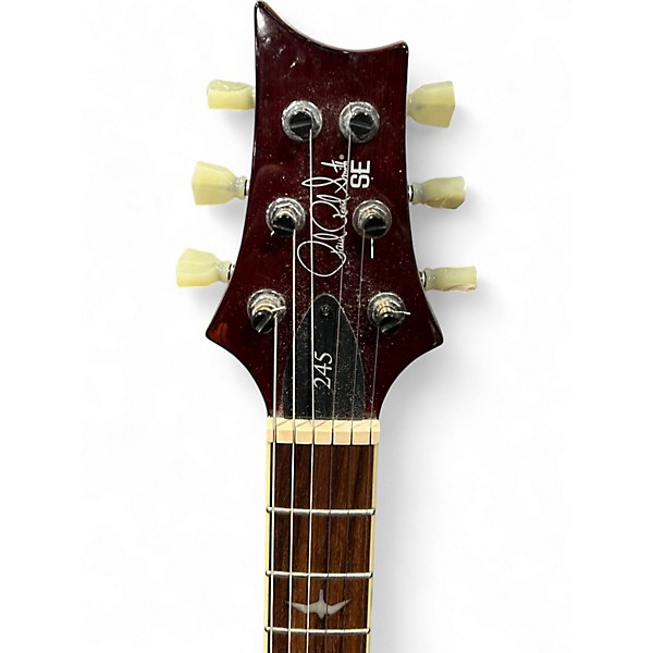 Used PRS 245 SE Tobacco Burst Solid Body Electric Guitar