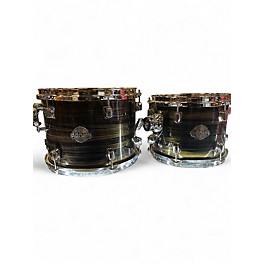 Used ddrum 7 Piece Dominion Birch Brushed Olive Metallic Drum Kit