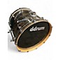 Used ddrum 7 Piece Dominion Birch Brushed Olive Metallic Drum Kit