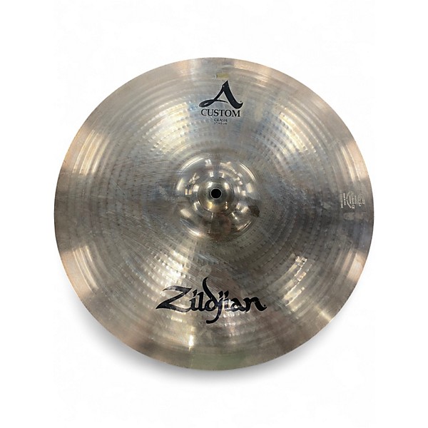 Used Zildjian 17in A Custom Crash Cymbal