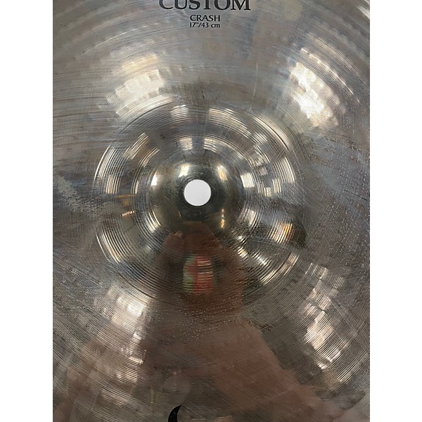 Used Zildjian 17in A Custom Crash Cymbal
