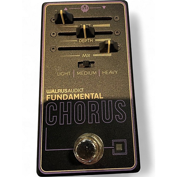 Used 2024 Walrus Audio FUNDAMENTAL CHORUS Effect Pedal