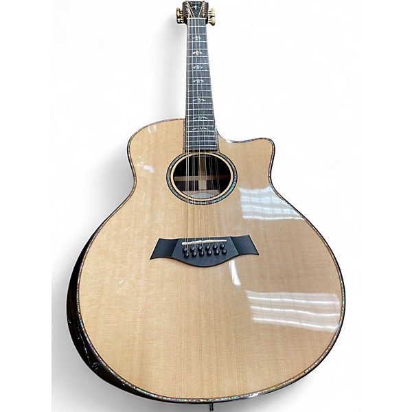 Used Taylor 956CE Natural 12 String Acoustic Electric Guitar
