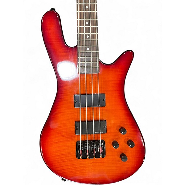 Used Spector Performer 4 Deluxe Sunburst Electric Bass Guitar