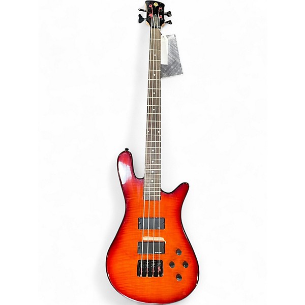 Used Spector Performer 4 Deluxe Sunburst Electric Bass Guitar