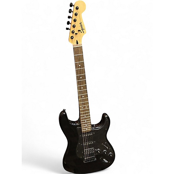 Used Squier Bullet Stratocaster HSS BLACK Solid Body Electric Guitar