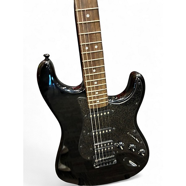 Used Squier Bullet Stratocaster HSS BLACK Solid Body Electric Guitar
