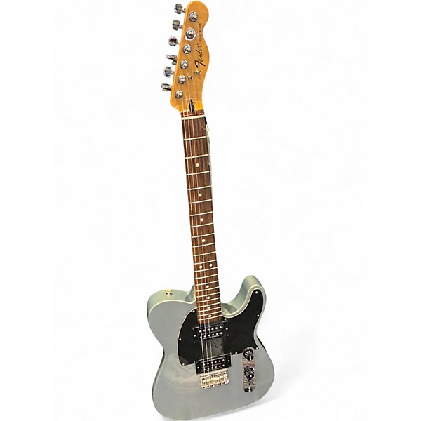 Used Fender MEXICAN STANDARD Gray Solid Body Electric Guitar