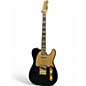 Used Squier TELECASTER 40TH ANNIVERSARY Black and Gold Solid Body Electric Guitar thumbnail
