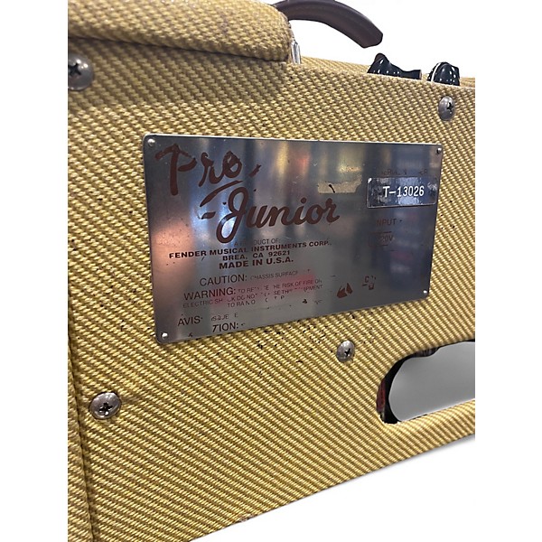 Used Fender Pro Jr 15W 1x10 Tube Guitar Combo Amp