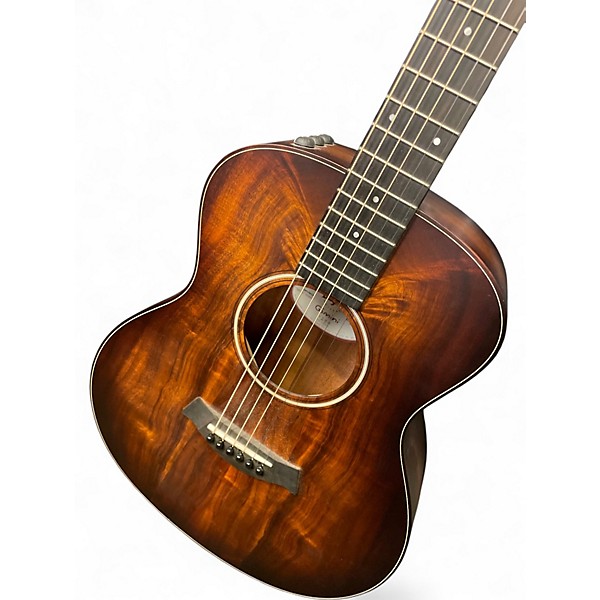 Used Taylor GS Mini Koa PLUS SHADED EDGE BURST Acoustic Electric Guitar