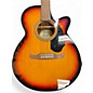Used Fender FA135CE Concert 3 Tone Sunburst Acoustic Electric Guitar