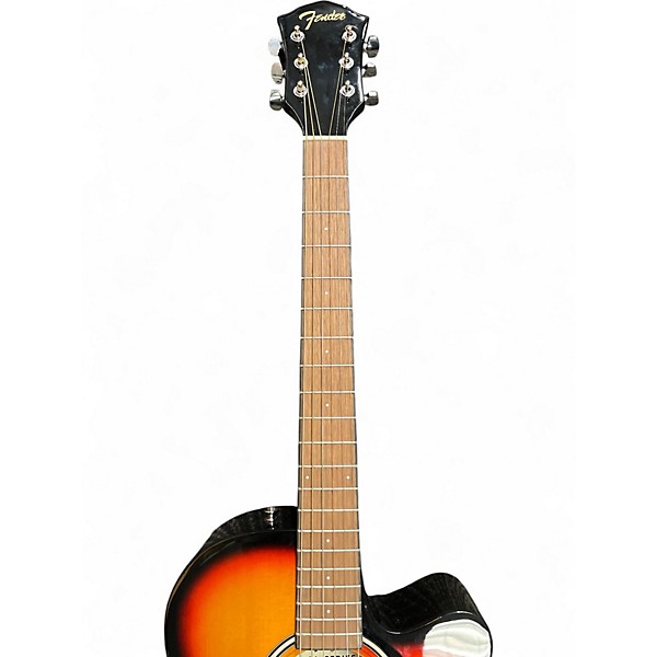 Used Fender FA135CE Concert 3 Tone Sunburst Acoustic Electric Guitar