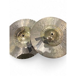 Used Zildjian 13in K Custom Hybrid Hi Hat Pair Cymbal