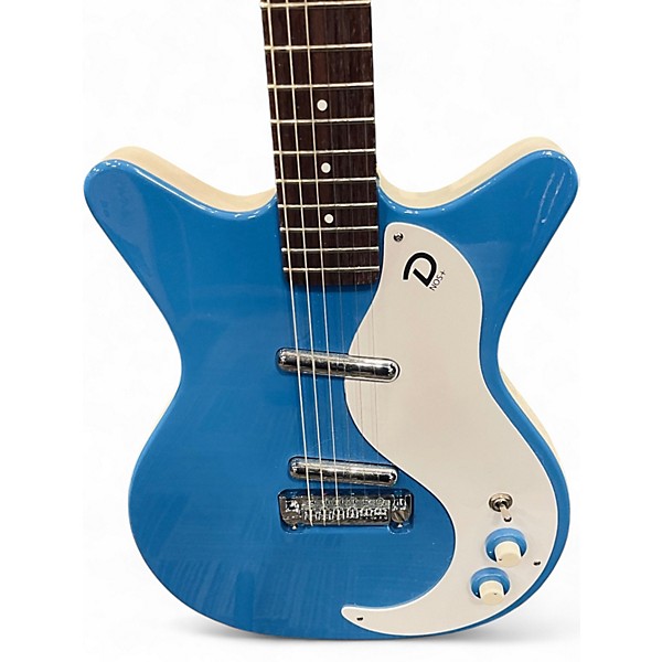Used Danelectro 59M BLUEY Solid Body Electric Guitar