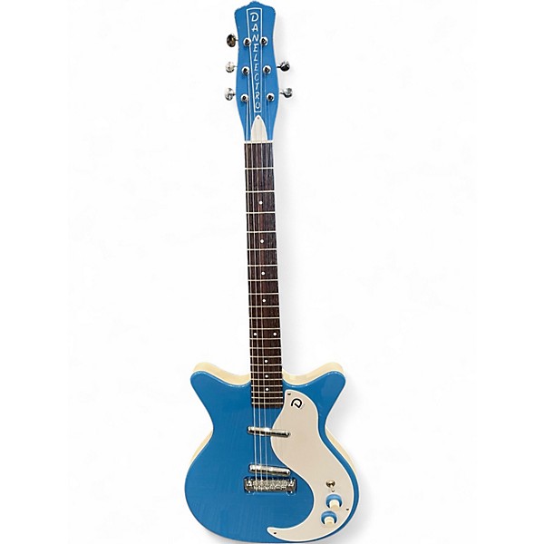 Used Danelectro 59M BLUEY Solid Body Electric Guitar