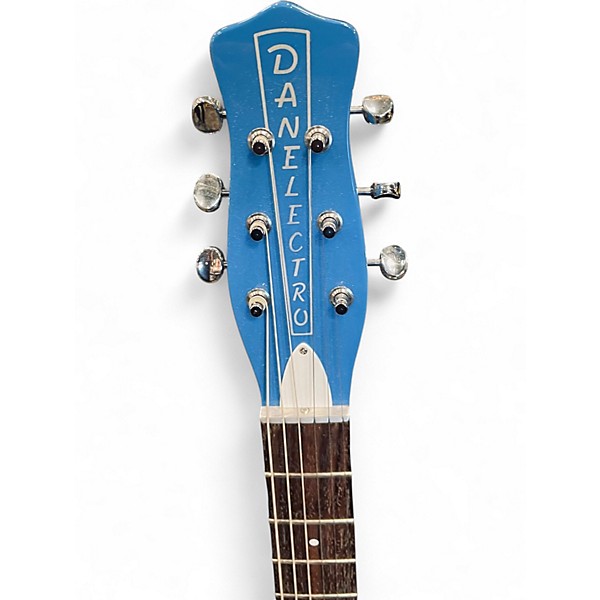 Used Danelectro 59M BLUEY Solid Body Electric Guitar